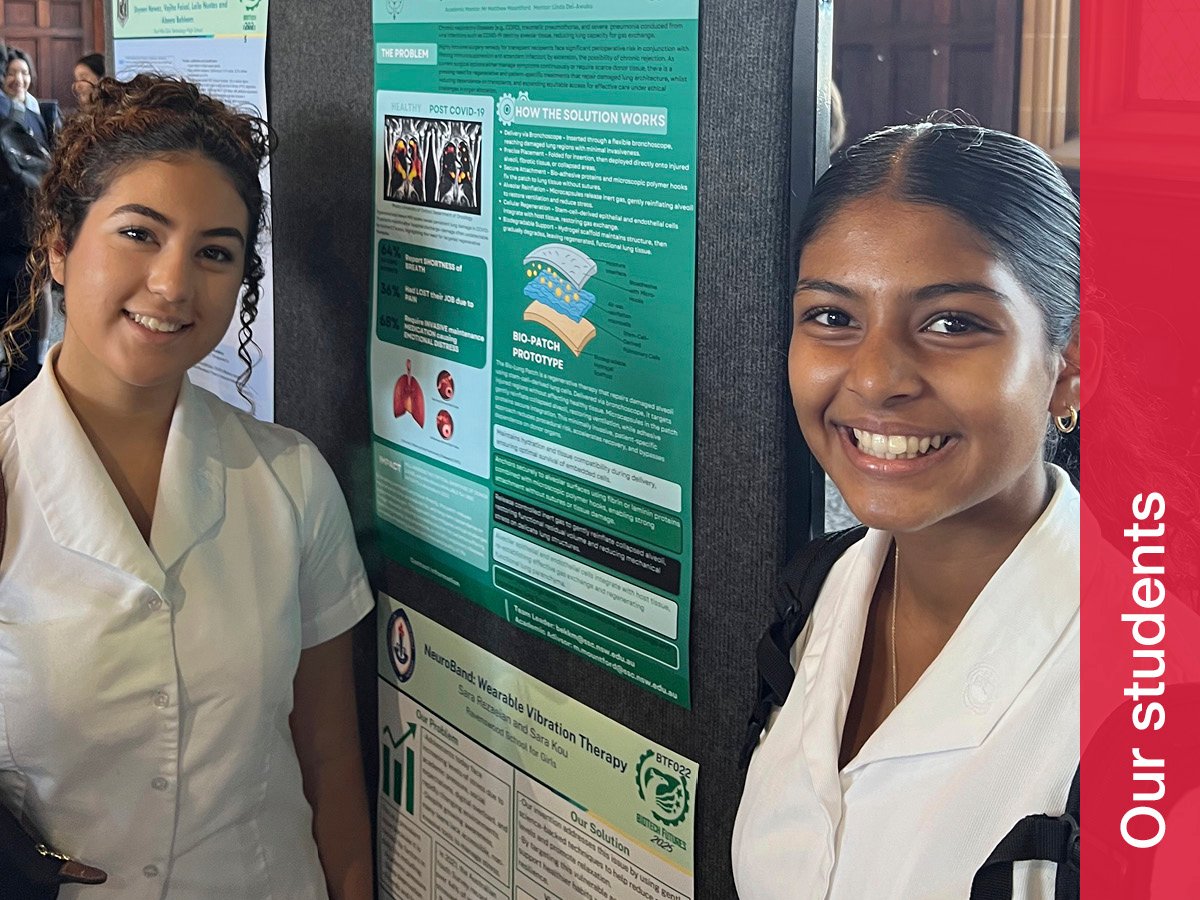 Breaking Boundaries: Mia and Davina win National Science Writer Award